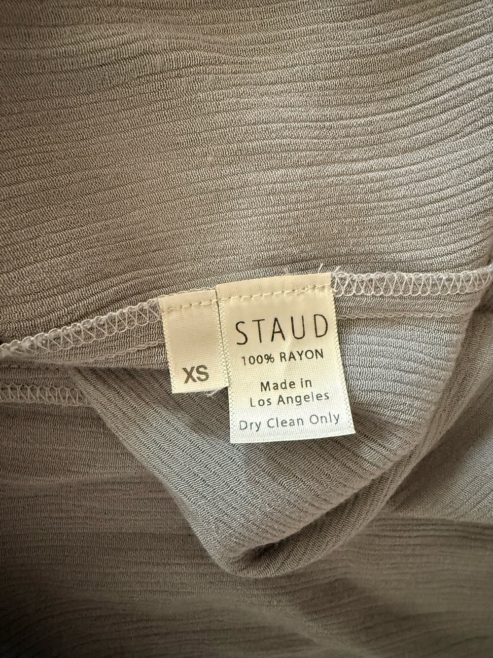 STAUD deco inspired silver maxi dress - Picture 4 of 5